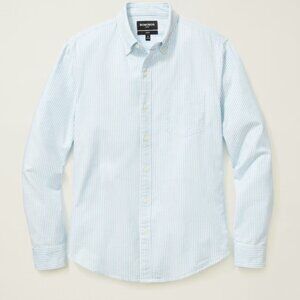NWOT Bonobos Everyday Oxford Shirt - Striped Button Down Blue & White